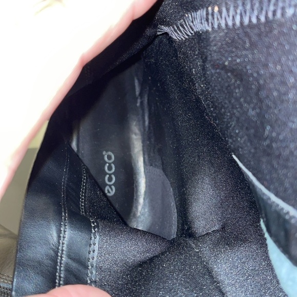 ECCO Hobart Tall Leather 3 Buckle Riding Boots.  Size 8.5. - Picture 13 of 14